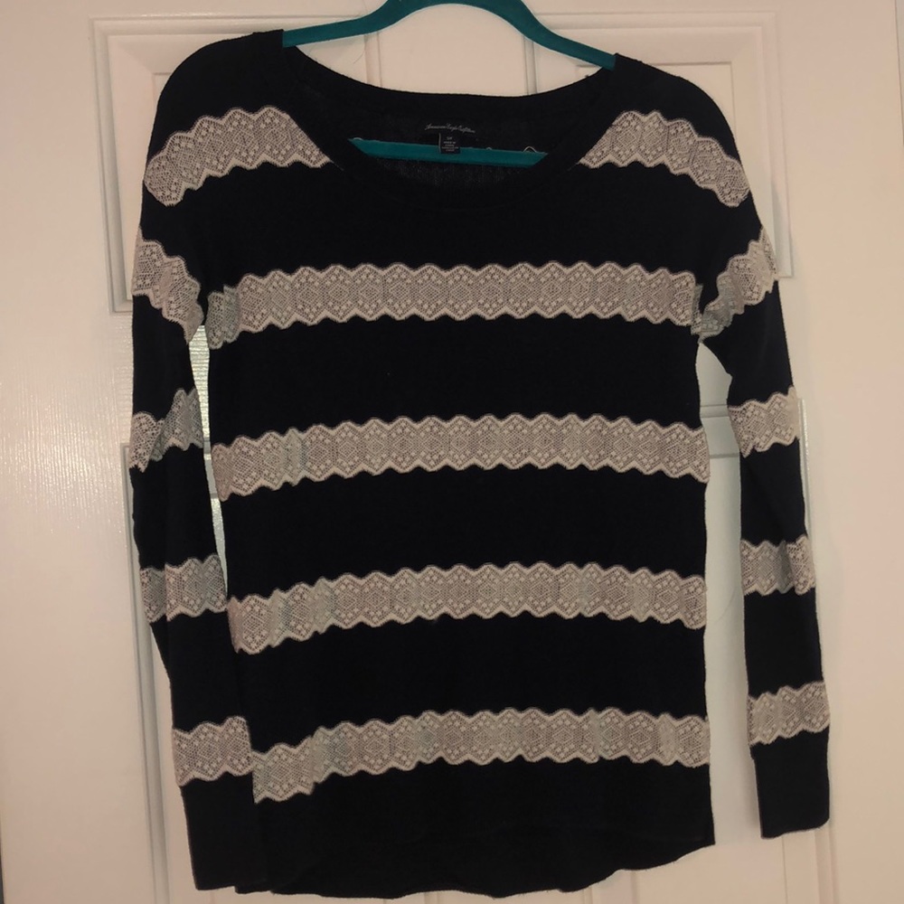 Navy American Eagle Sweater!